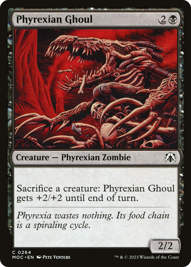 Phyrexian Ghoul [March of the Machine Commander] | Silver Goblin