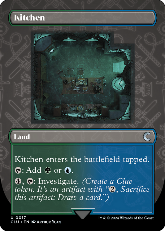 Kitchen (Borderless) [Ravnica: Clue Edition]