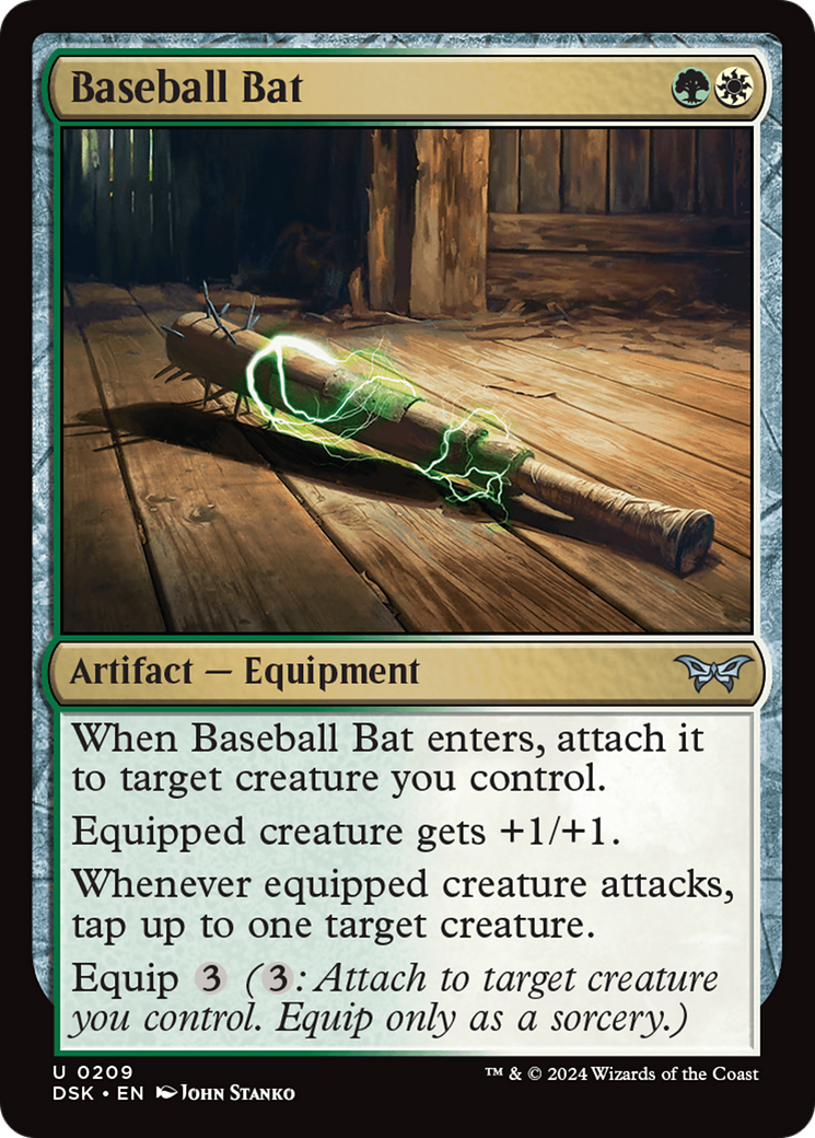 Baseball Bat [Duskmourn: House of Horror] Foil