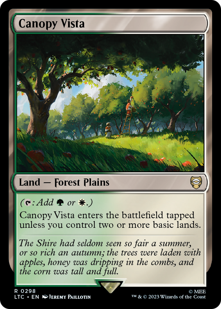 Canopy Vista [The Lord of the Rings: Tales of Middle-Earth Commander] | Silver Goblin
