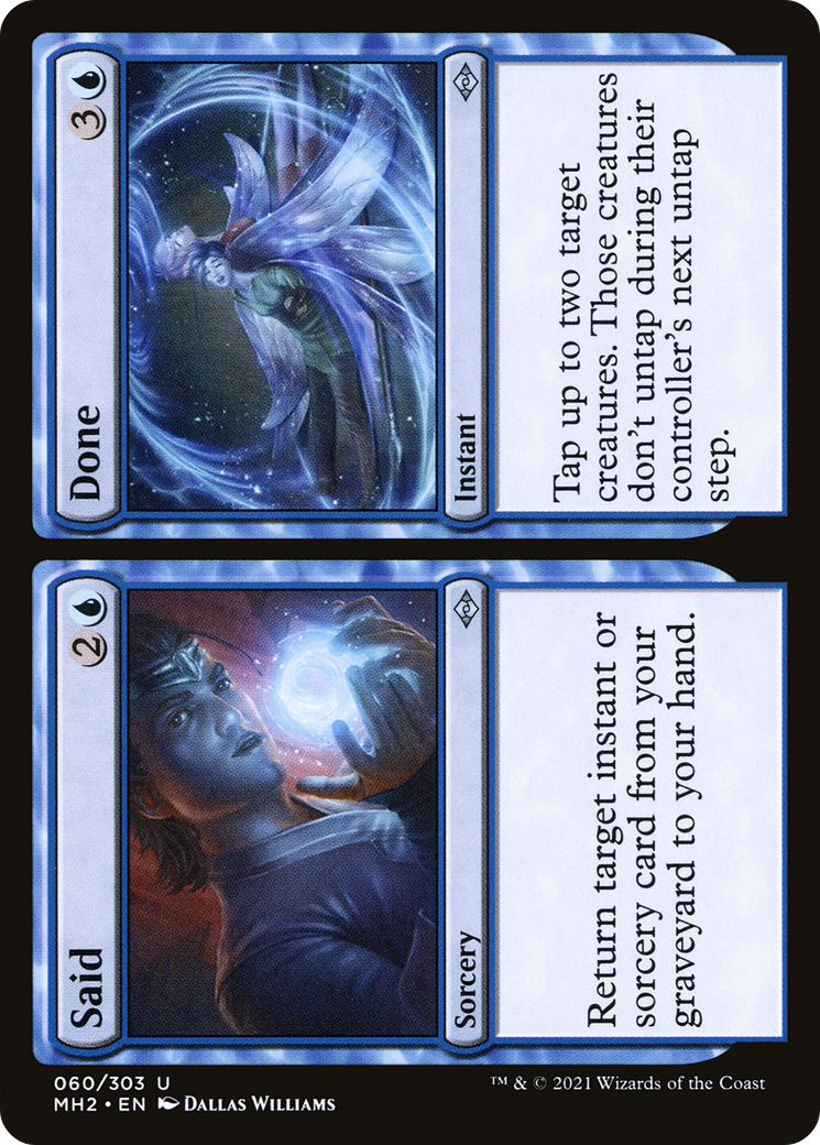 Said // Done [Modern Horizons 2] | Silver Goblin