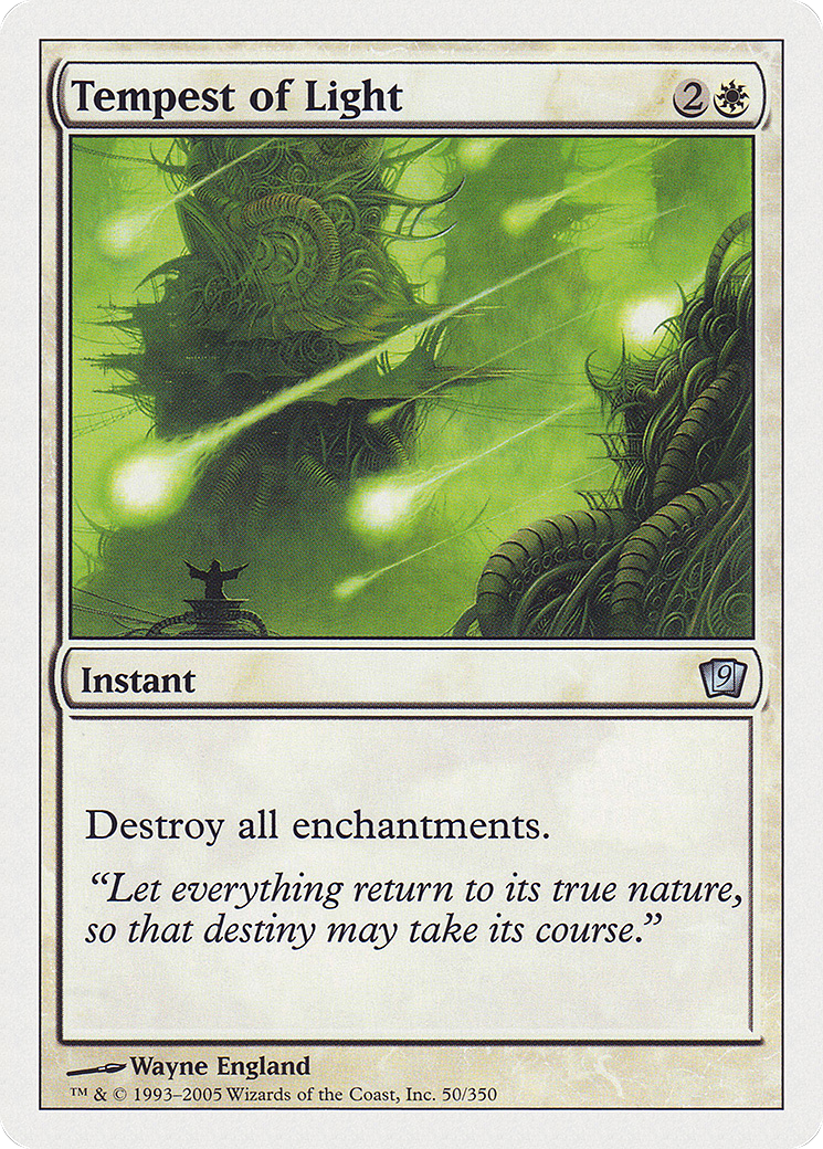 Tempest of Light (050) Foil - Ninth Edition