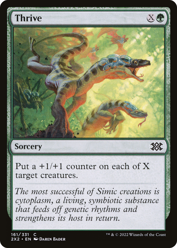 Thrive [Double Masters 2022] Foil
