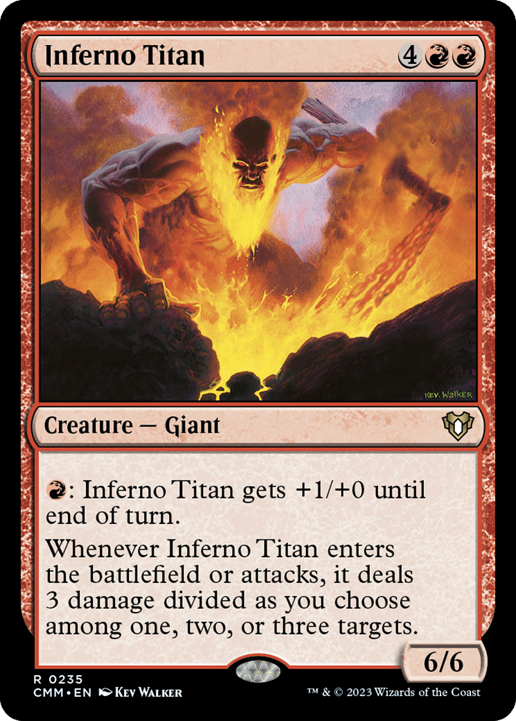 Inferno Titan [Commander Masters] | Silver Goblin