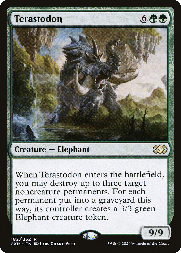 Terastodon (182) Foil - Double Masters