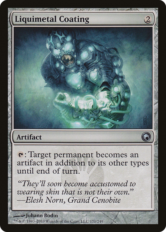 Liquimetal Coating [Scars of Mirrodin] Foil