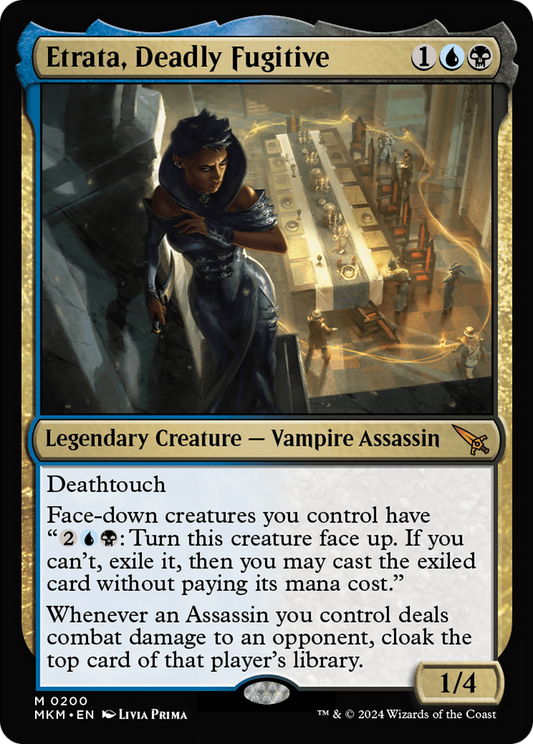 Etrata, Deadly Fugitive [Murders at Karlov Manor] Foil
