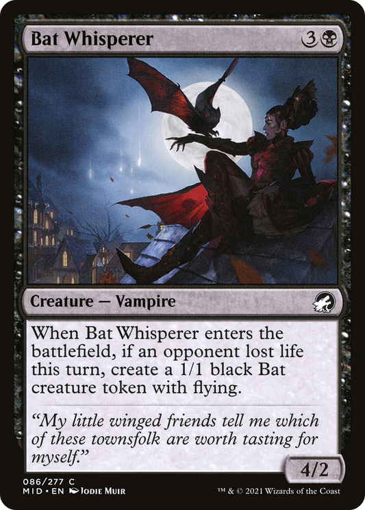Bat Whisperer [Innistrad: Midnight Hunt]