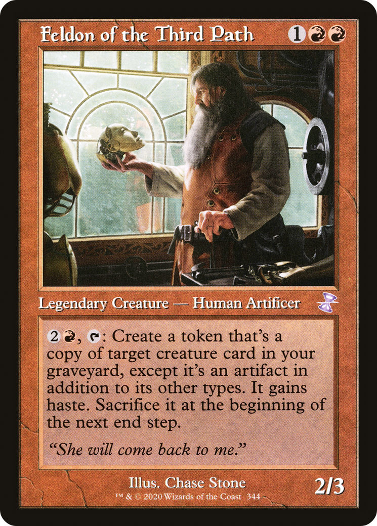 Feldon of the Third Path (Timeshifted) [Time Spiral Remastered] Foil