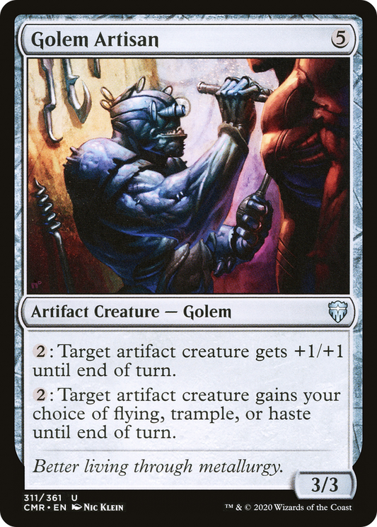 Golem Artisan [Commander Legends] Foil