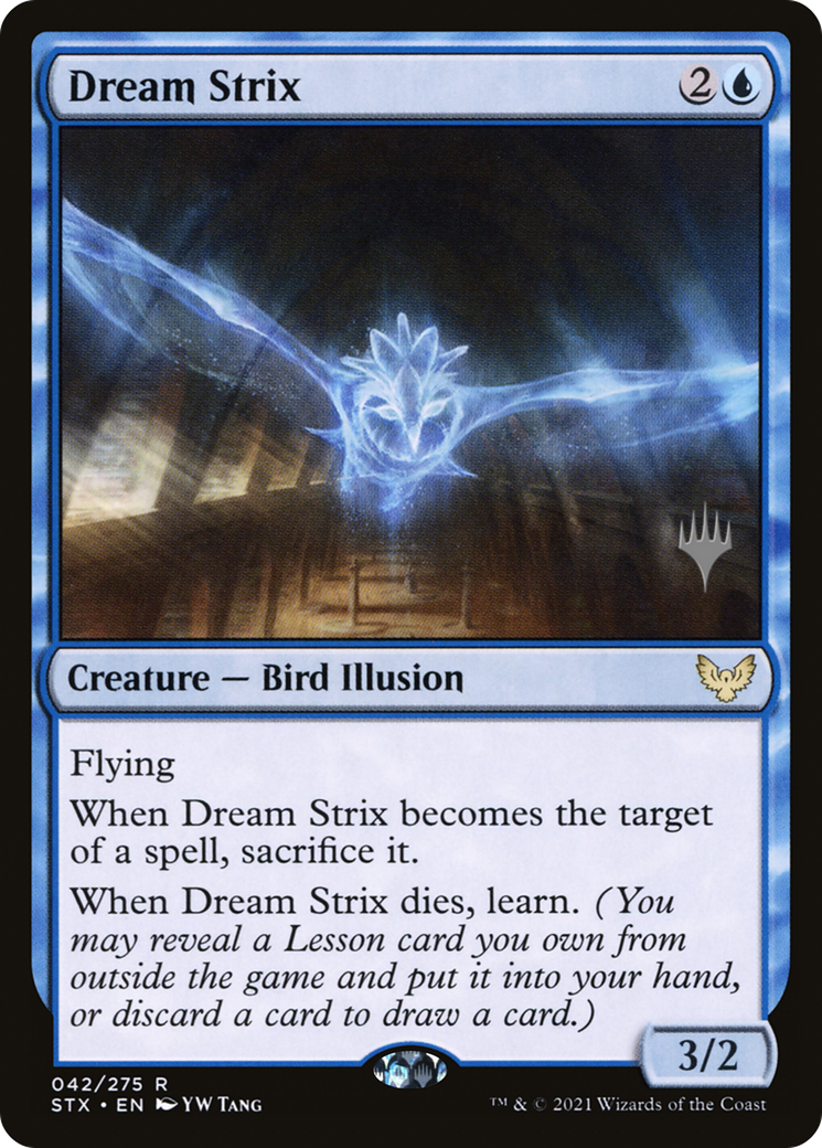 Dream Strix (Promo Pack) [Strixhaven: School of Mages Promos] | Silver Goblin