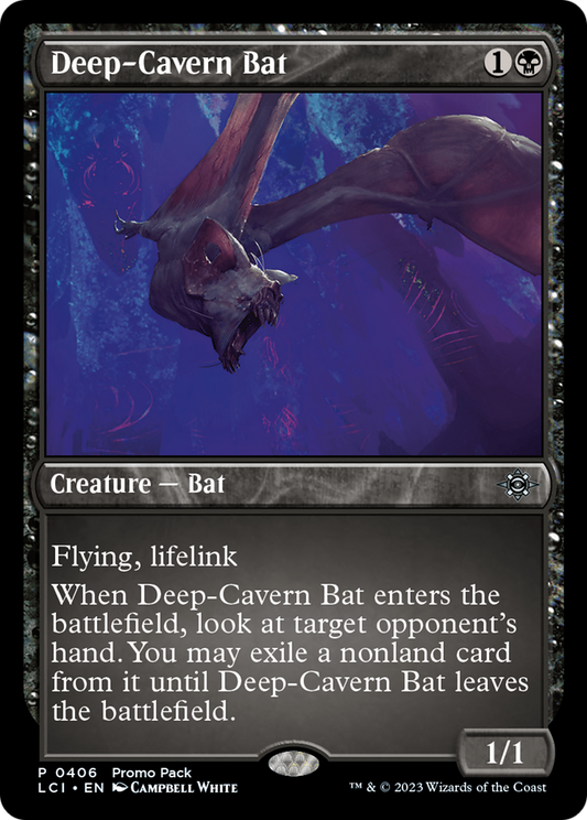 Deep-Cavern Bat [The Lost Caverns of Ixalan Promos] Foil