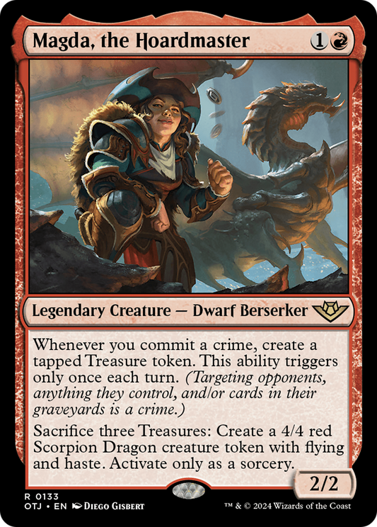 Magda, the Hoardmaster [Outlaws of Thunder Junction] Foil