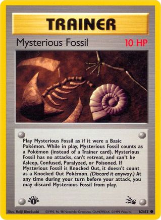 Mysterious Fossil (62/62) [Fossil Unlimited] | Silver Goblin