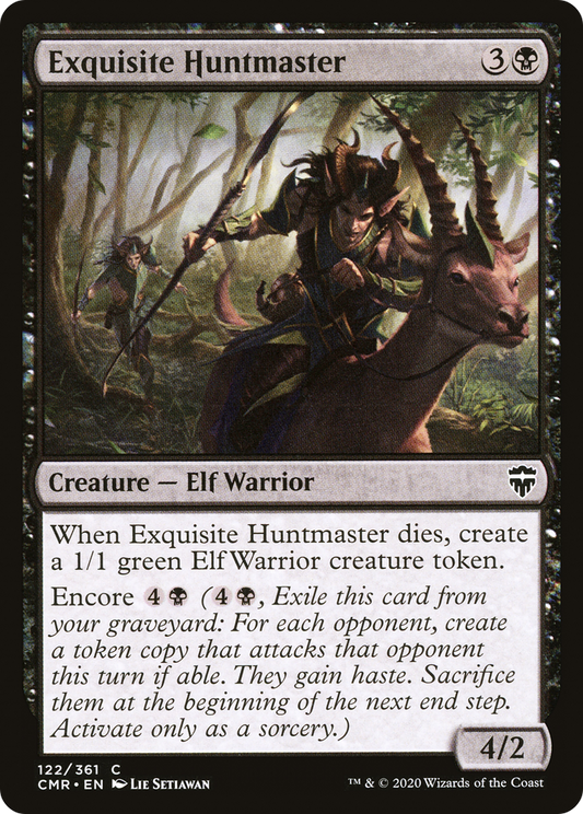 Exquisite Huntmaster [Commander Legends] Foil