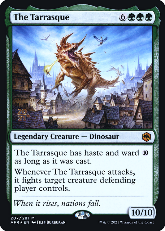The Tarrasque [Dungeons & Dragons: Adventures in the Forgotten Realms Prerelease Promos]