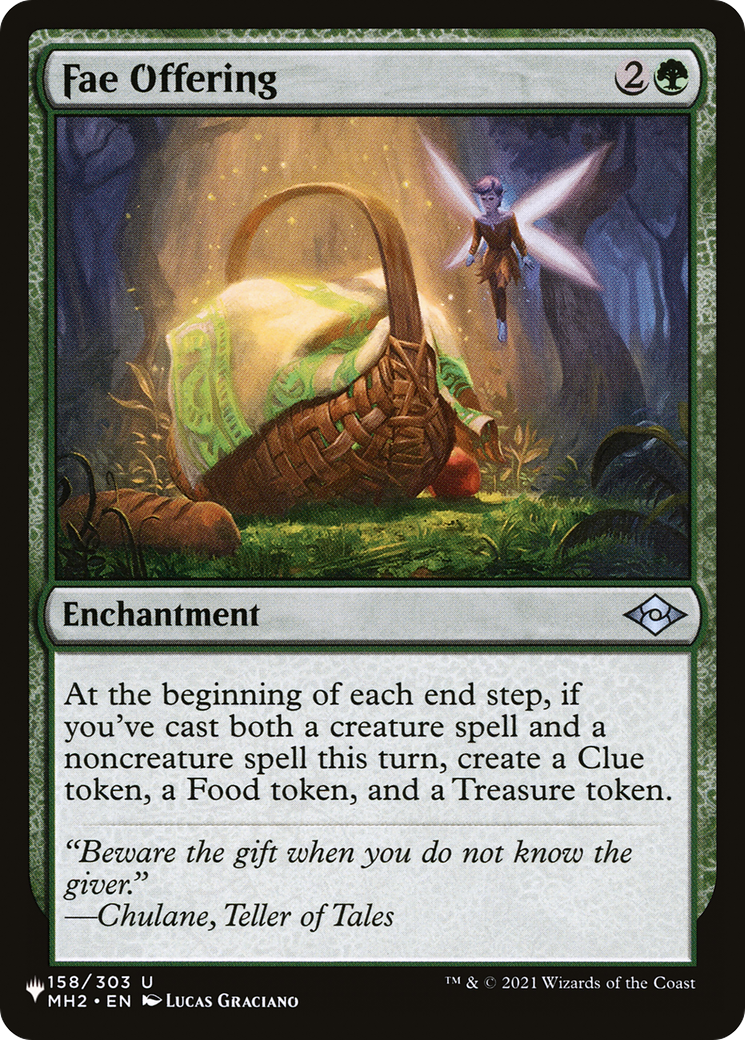 Fae Offering [The List] Foil