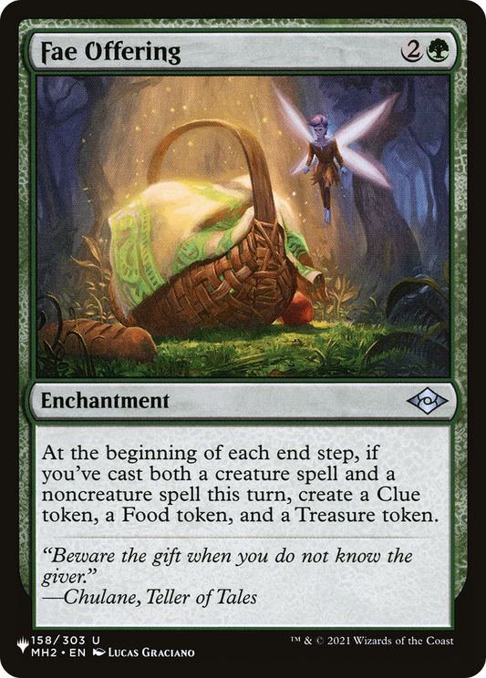 Fae Offering [The List] Foil