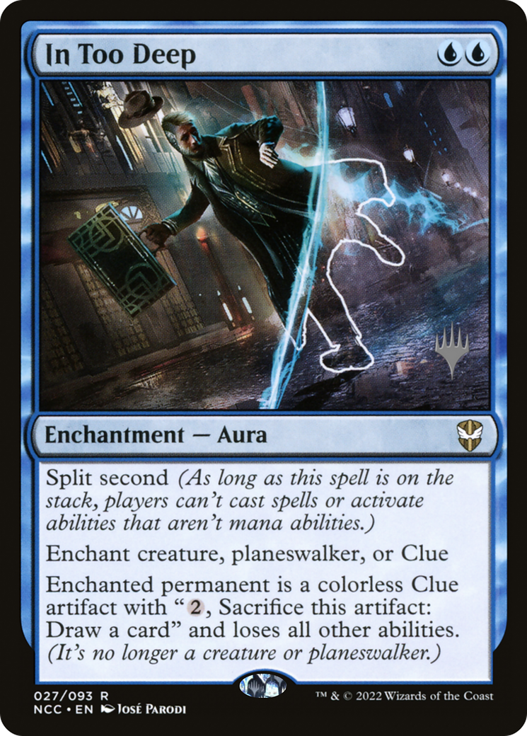 In Too Deep (Promo Pack) [Streets of New Capenna Commander Promos]