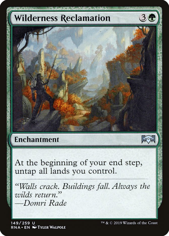 Wilderness Reclamation [Ravnica Allegiance] | Silver Goblin