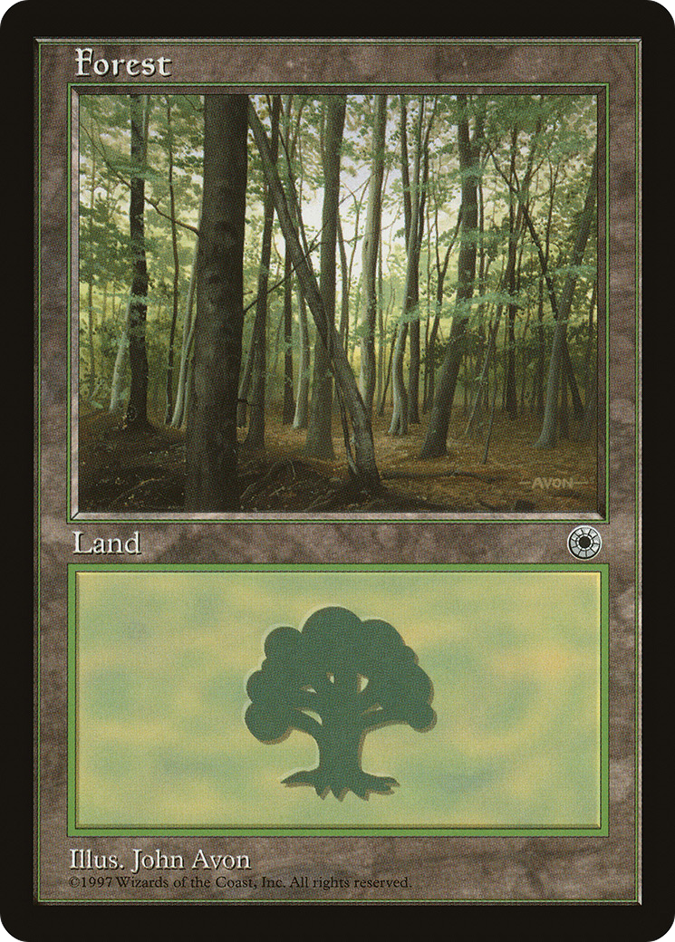 Forest (Brown Signature) [Portal] | Silver Goblin