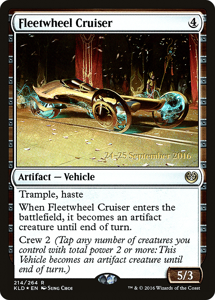 Fleetwheel Cruiser (214s) Foil - Kaladesh Promos