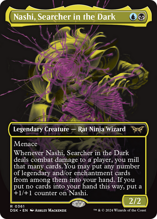 Nashi, Searcher in the Dark (Showcase) [Duskmourn: House of Horror] Foil