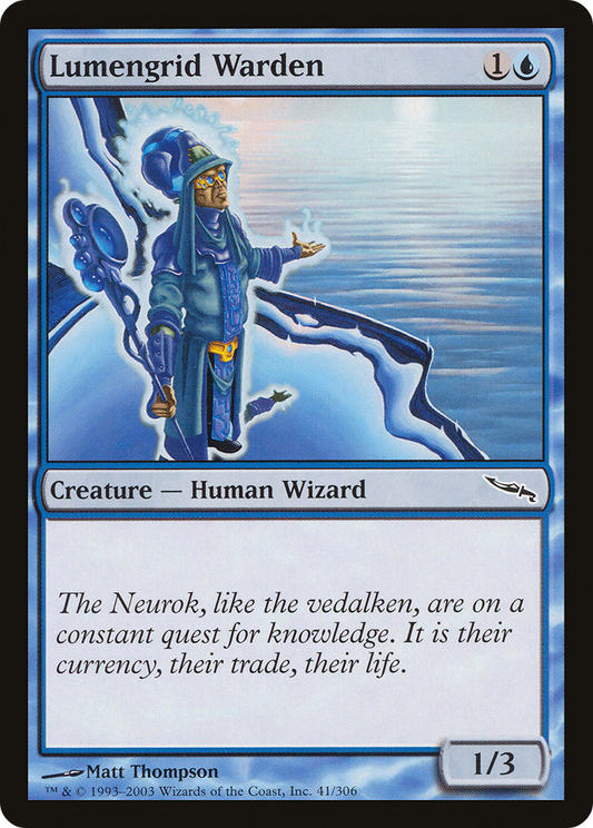 Lumengrid Warden [Mirrodin] Foil