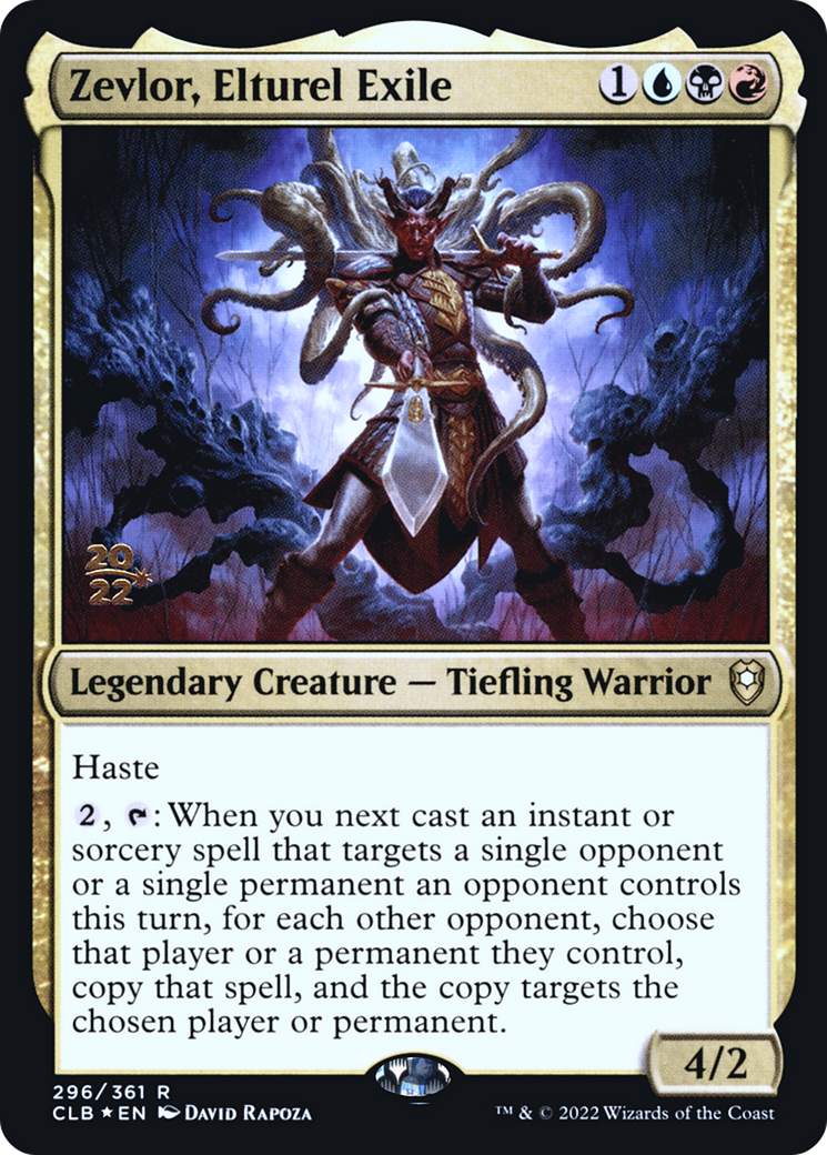 Zevlor, Elturel Exile [Commander Legends: Battle for Baldur's Gate Prerelease Promos] | Silver Goblin