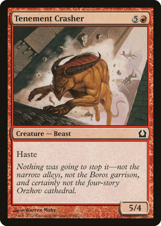 Tenement Crasher [Return to Ravnica] Foil