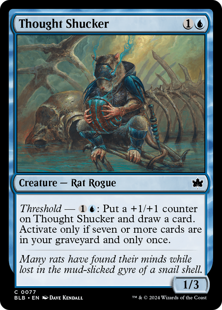 Thought Shucker [Bloomburrow] Foil