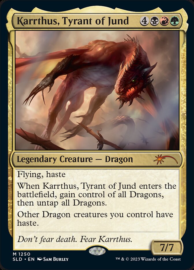 Karrthus, Tyrant of Jund [Secret Lair Drop Series] | Silver Goblin