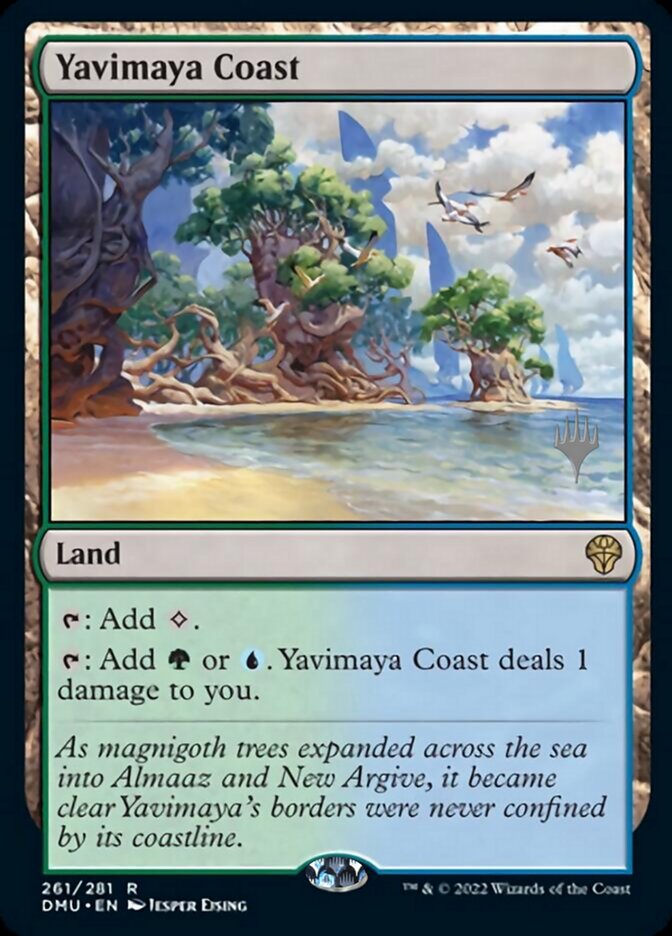 Yavimaya Coast (Promo Pack) [Dominaria United Promos] | Silver Goblin