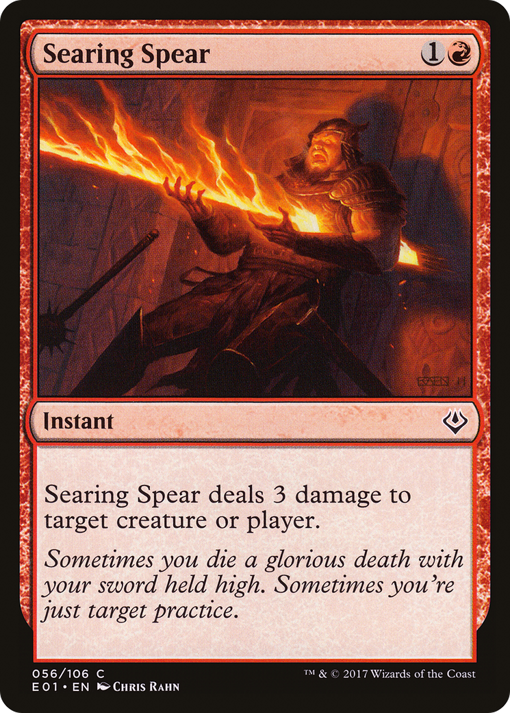 Searing Spear (056) - Archenemy: Nicol Bolas