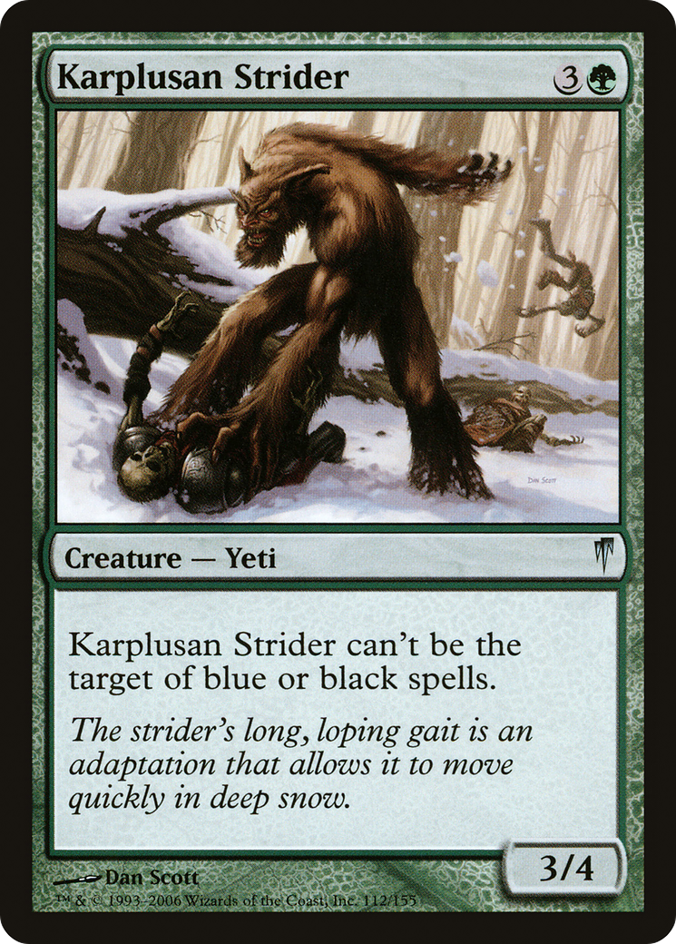 Karplusan Strider (112) - Coldsnap