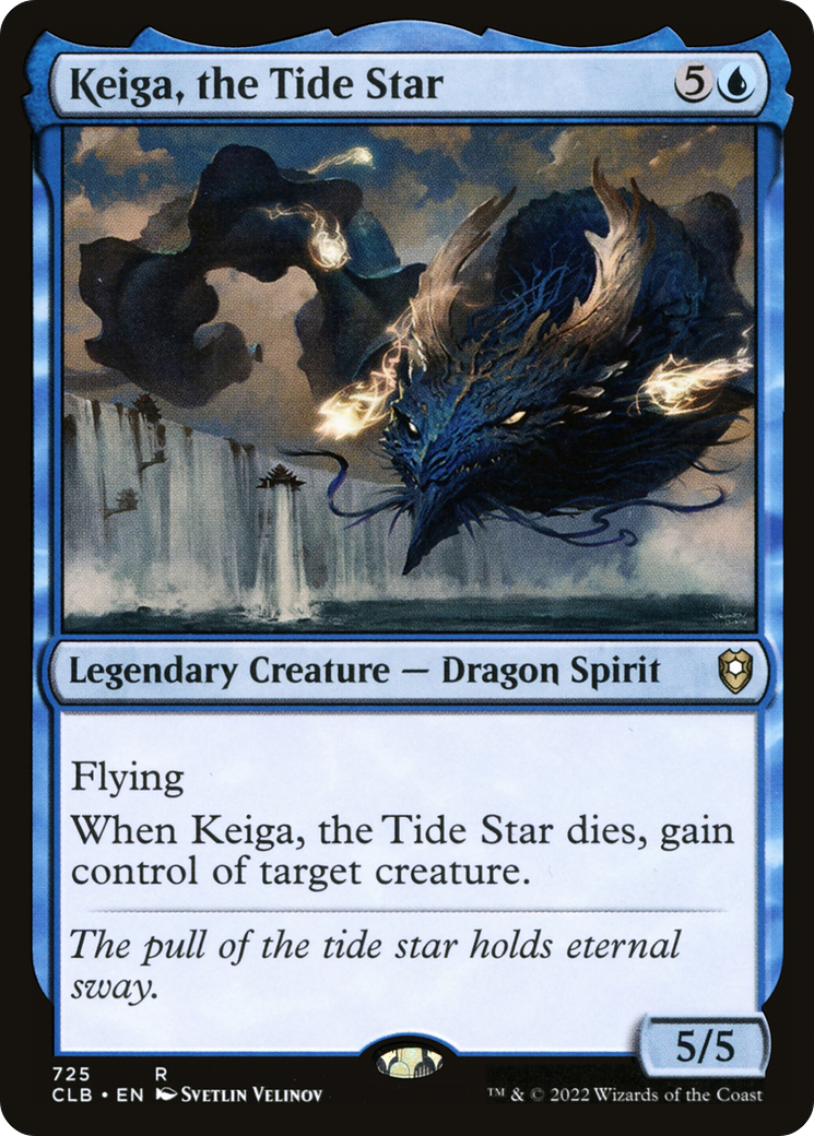 Keiga, the Tide Star [Commander Legends: Battle for Baldur's Gate] | Silver Goblin