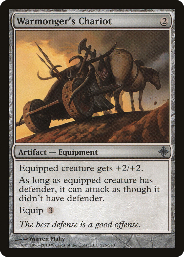 Warmonger's Chariot [Rise of the Eldrazi] Foil