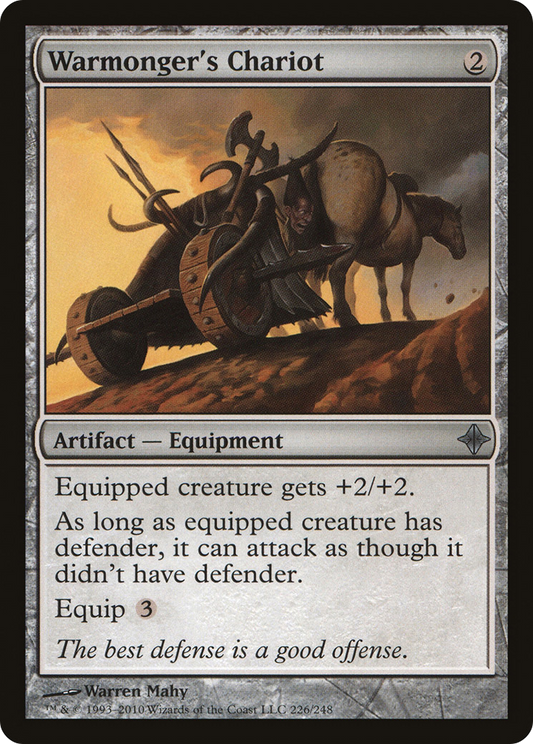 Warmonger's Chariot [Rise of the Eldrazi] Foil