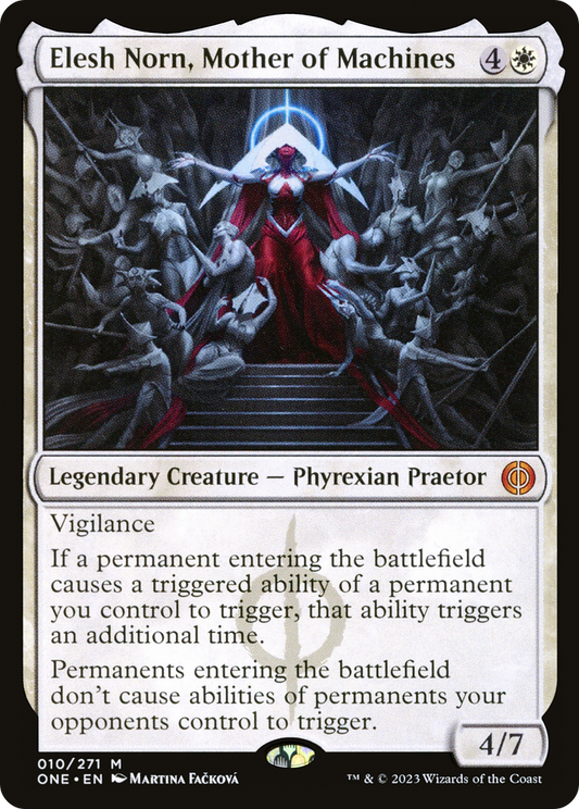 Elesh Norn, Mother of Machines [Phyrexia: All Will Be One] Foil