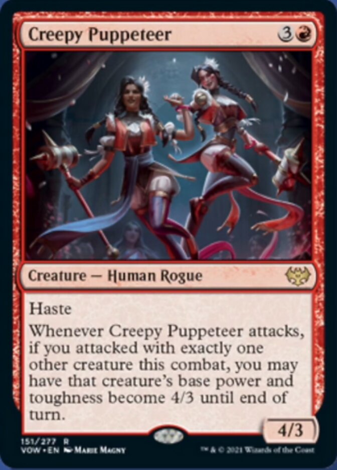 Creepy Puppeteer [Innistrad: Crimson Vow] | Silver Goblin