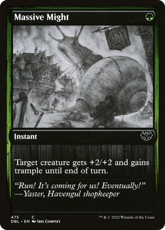 Massive Might [Innistrad: Double Feature] Foil