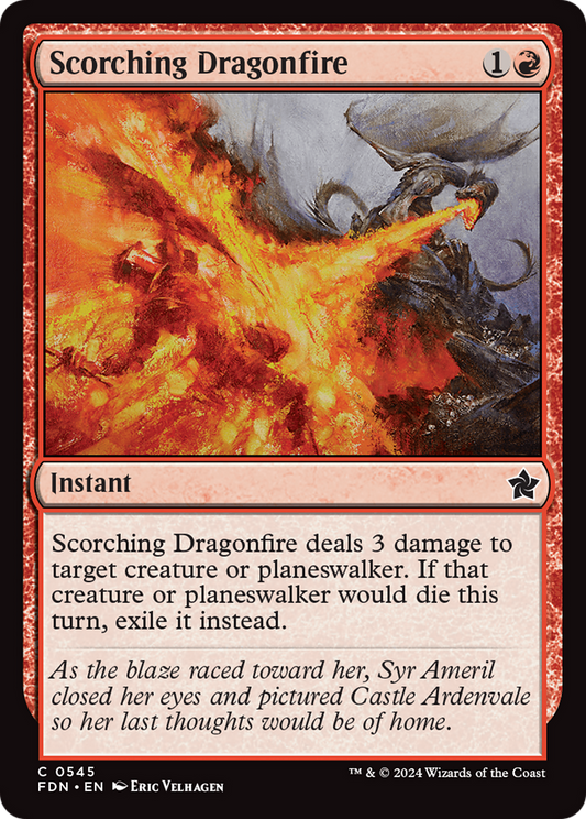 Scorching Dragonfire (545)
