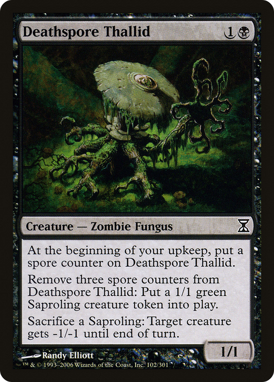 Deathspore Thallid [Time Spiral] Foil