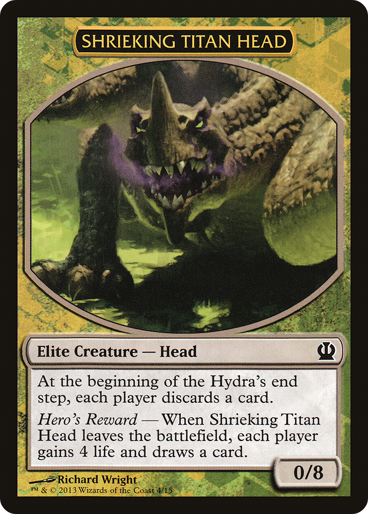 Shrieking Titan Head - Face the Hydra