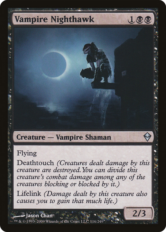 Vampire Nighthawk [Zendikar] Foil