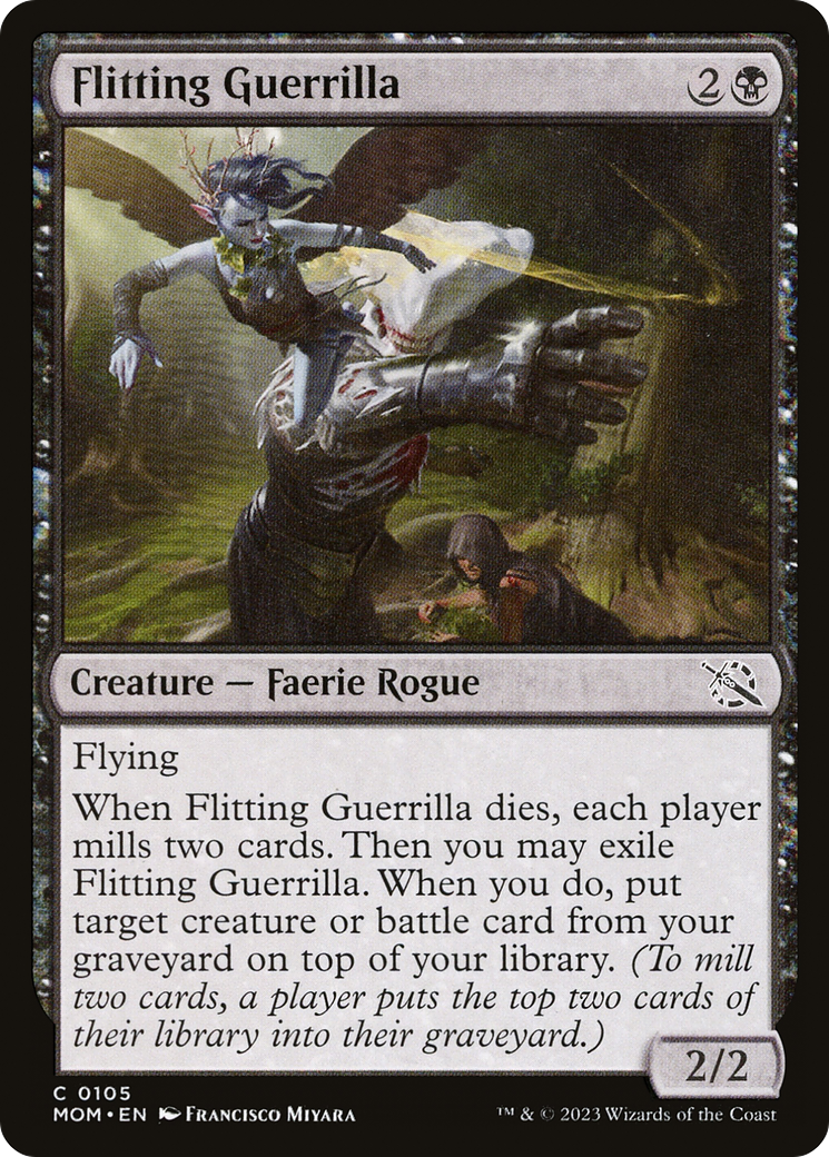 Flitting Guerrilla [March of the Machine] | Silver Goblin