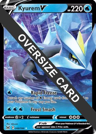 Kyurem V (048/196) (Jumbo Card) [Sword & Shield: Lost Origin] | Silver Goblin