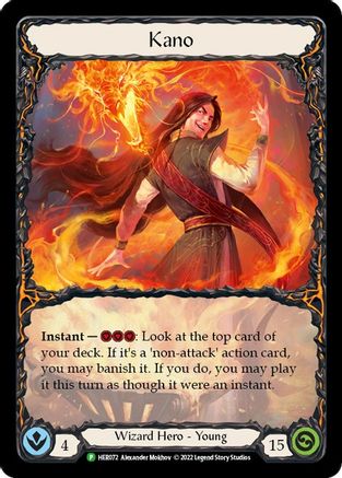 Kano (HER072) Cold Foil - FaB Promos