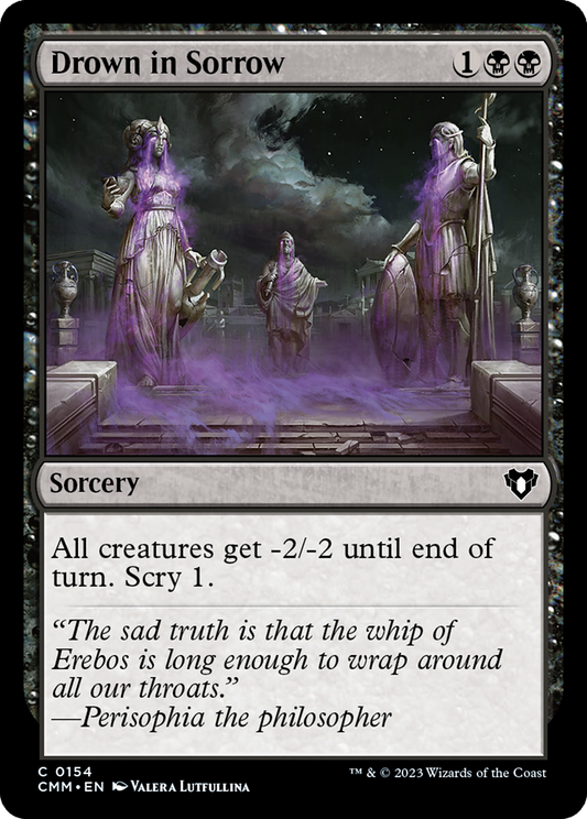Drown in Sorrow [Commander Masters] Foil