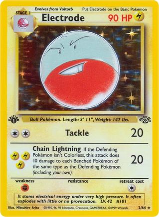 Electrode (2/64) [Jungle Unlimited] | Silver Goblin